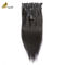 Remy 24 polegadas clip em extensões de cabelo 100% virgem em massa OEM