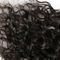 ODM Black Clip In Hair Extensions Deep Wave Rapido Tecelagem Leve