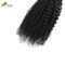Curly Wave Weft Tecido Extensões de cabelo Afro Kinky Bundles Preto Natural
