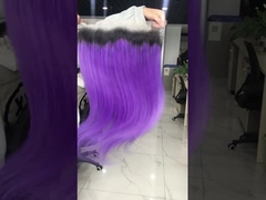 Fábrica por atacado 100% de cabelo humano virgem brasileiro 13X4 13X6 fecho de renda reta