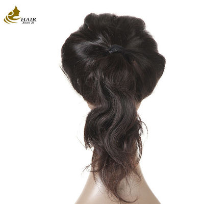 Cabelo humano personalizado Peruca frontais de renda natural preto Peruca de cabelo humano reto