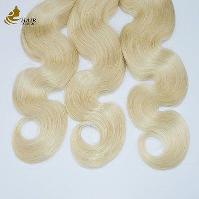 100% de cutícula humana alinhada 613 Virgin Ombre Extensões de cabelo humano ODM sem costura