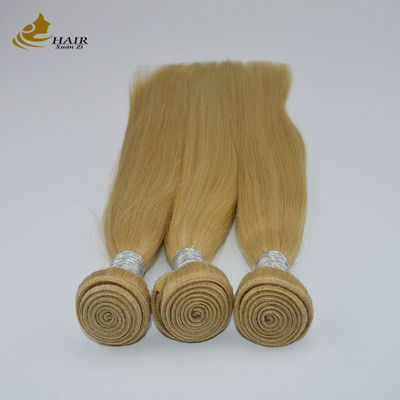 10A Ombre Extensões de cabelo 16 polegadas 100% Remy 613 loira