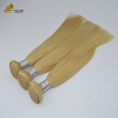 10A Ombre Extensões de cabelo 16 polegadas 100% Remy 613 loira