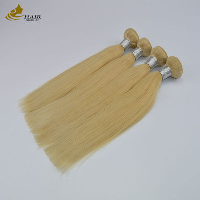 10A Ombre Extensões de cabelo 16 polegadas 100% Remy 613 loira