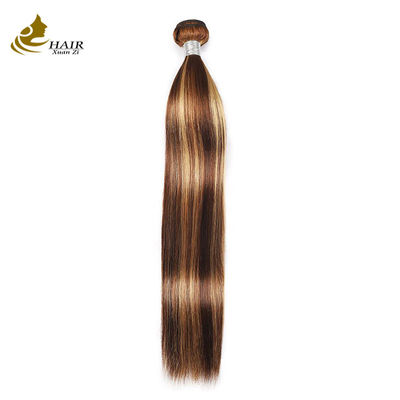Piano 4/27 Ombre Extensões de cabelo humano destacam feixes de cabelo humano