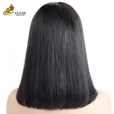 Moda Cabelo Humano Bob Perucas Cabelo Brasileiro renda Perucas Frontais