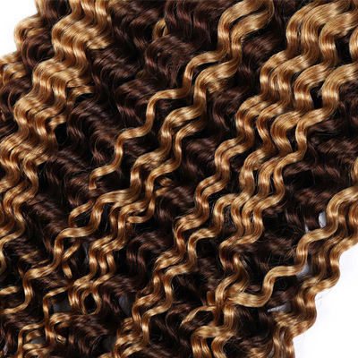 Cabelo humano brasileiro de trança Cabelo humano a granel para trança
