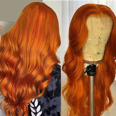 Cabelo humano de renda Peruca frontal 13*4 4*4 Cutícula natural reta Cabelo alinhado Peruca de renda completa