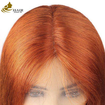 Cabelo humano de renda Peruca frontal 13*4 4*4 Cutícula natural reta Cabelo alinhado Peruca de renda completa