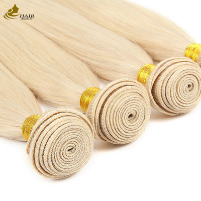 Alta qualidade de cutícula virgem alinhada 613# Blonde Remy Human Hair Bundles