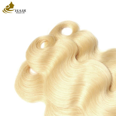 613 Cor loira Vírgem Cabelo humano Tecido Sem emaranhado Sem derramamento