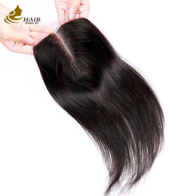 Comércio a granel Natural preto reto cutícula alinhada Virgin Human Hair Bundles