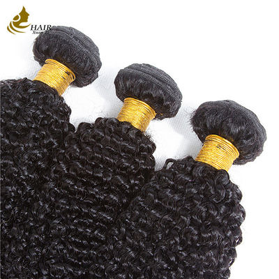 Pacote de cabelo humano virgem em bruto sem processamento sem emaranhamento sem derramamento Pacote de cabelo duplo