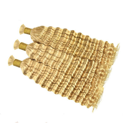 Cabelo humano em massa para trançar 613 cor loira