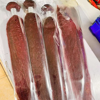 Atacado Ombre Extensões de Cabelo Humano Brasileiro Kinky Estreito Yaki Cabelo Tecido Pacotes