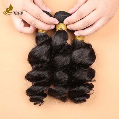 Natural Black Remy Human Hair Bundles Garantida Elegança Natural
