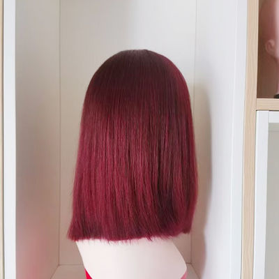 Moda Cabelo Humano Bob Perucas Cabelo Brasileiro renda Perucas Frontais