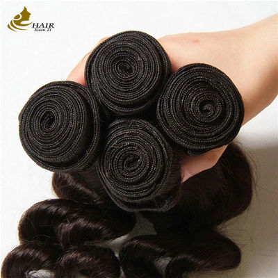 100% de cabelo humano virgem Remy cabelos brasileiros duplos extensões de cabelo humano