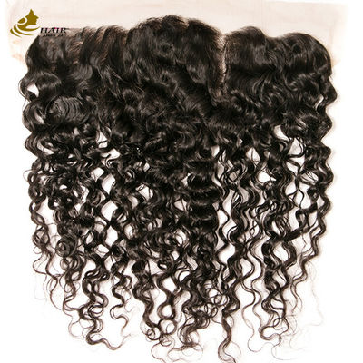 Orelha a Orelha Peruanos Virgem Cabelo Humano Frontal Pantalão Personalizado Frontal 13*4