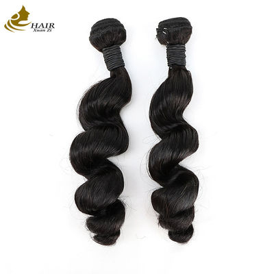 Cabelo virgem feixe de tecido cabelo humano bruto feixe de ondas profundas soltas