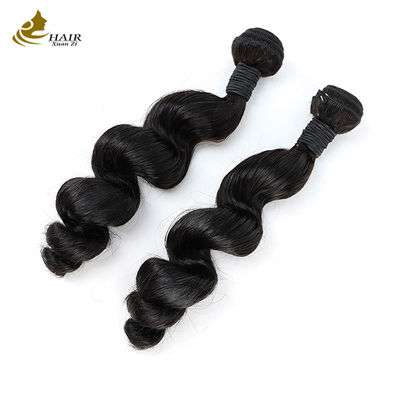Cabelo virgem feixe de tecido cabelo humano bruto feixe de ondas profundas soltas