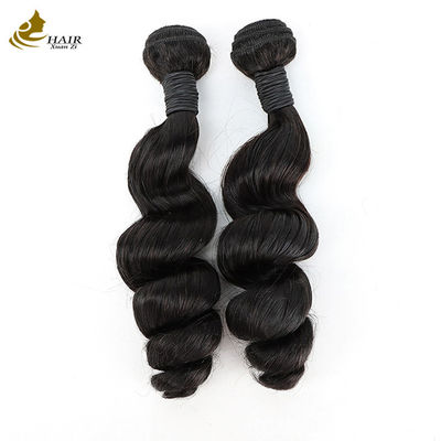 Cabelo virgem feixe de tecido cabelo humano bruto feixe de ondas profundas soltas