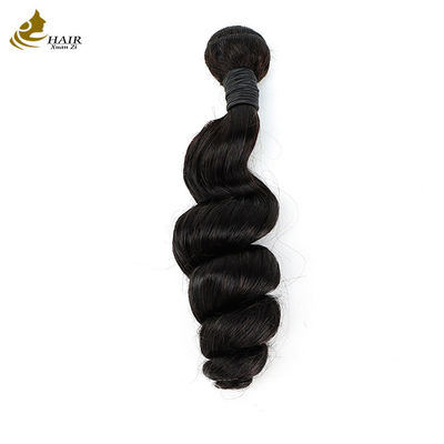 Cabelo virgem feixe de tecido cabelo humano bruto feixe de ondas profundas soltas