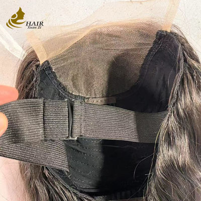 Top de seda sem cola de cabelo liso brasileiro Perucas de renda frontal transparentes Perucas de renda frontal