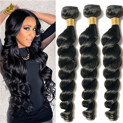 Cabelo Grade 10A Vírgem Cabelo Humano Tecido de onda solta Estilo pode ser tingido