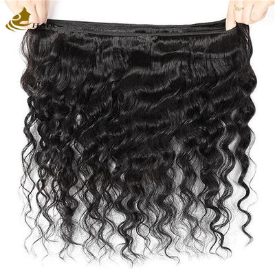 Gradiente livre de emaranhamento ondas profundas virgem feixes de cabelo humano extensões
