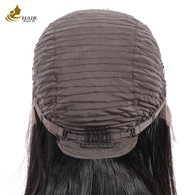 13*4 renda profunda ondulado enrolado cabelo humano perucas natural preto cabelo virgem peruca
