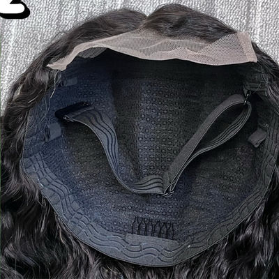 12 polegadas sem cola 5 * 5 Frente renda cabelo humano peruca onda de água sem cola de seda superior renda completa peruca