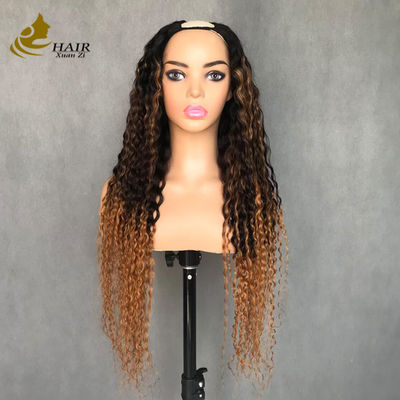 U/V Parcela Peruca Cabelo Humano Com Clips Super conveniente