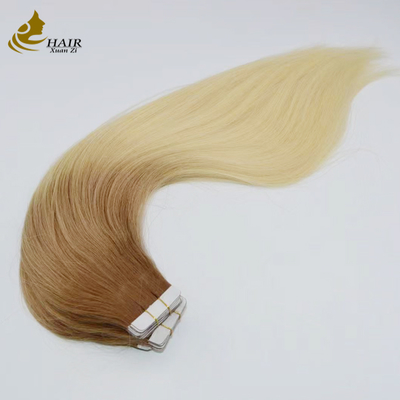 Extensões de cabelo virgem premium Remy mini flor de fita para estilo sem esforço