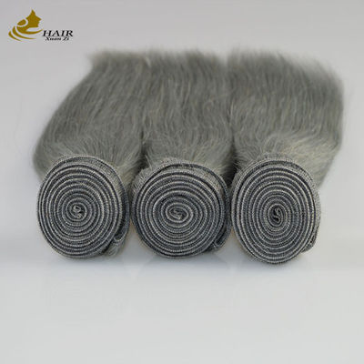 100% Virgem Ombre Extensões de Cabelo Humano Invisi Tape cinza
