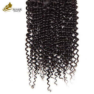 Fechamento de cabelo humano 4x4 brasileiro fechamento de cabelo humano suíço fechamento curly kinky
