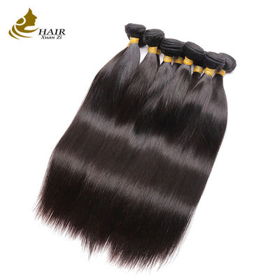 Vendedor por atacado de cabelo indiano bruto 24 polegadas de cabelo humano natural preto virgem natural