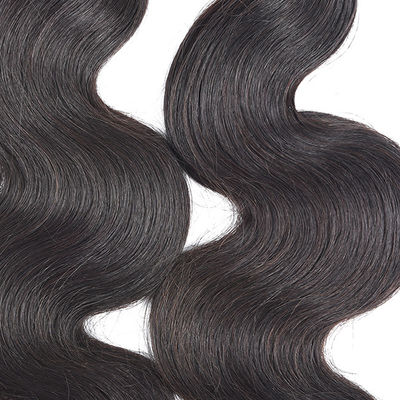 100% de cabelo brasileiro virgem preto remy extensões de cabelo humano feixes de tecido