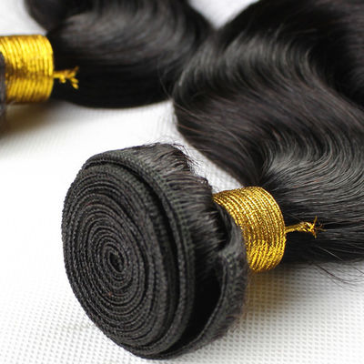 Fichas de cabelo humano virgem personalizadas com fecho 9A