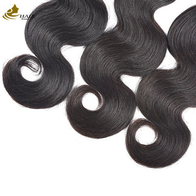 Base de seda cabelo humano renda fechamento corpo frontal onda personalizada