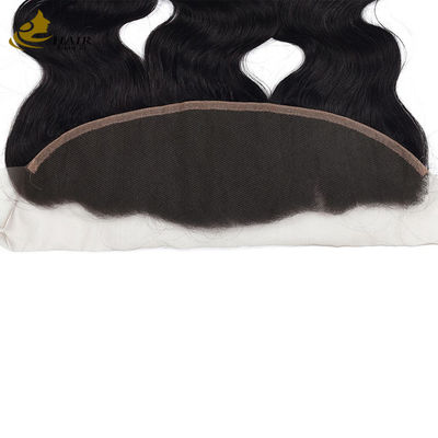Fecho de orelha a orelha, encaixe, fecho frontal de cabelo humano, tecido rápido 13X4