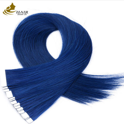 Banda Invisi Livre de Enredos Em Extensões de Cabelo Colorido Macio Silk
