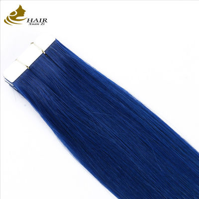 Banda Invisi Livre de Enredos Em Extensões de Cabelo Colorido Macio Silk