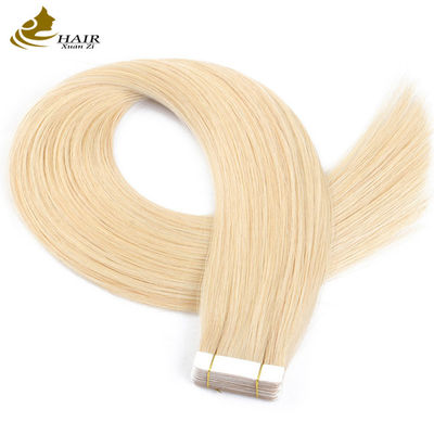 Blonde Mini Tape em Extensões de Cabelo para Cabelos Indígenas Raw Odm