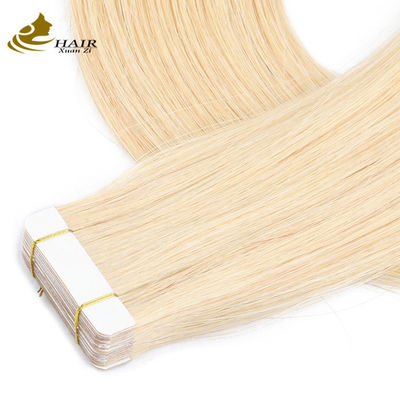 Blonde Mini Tape em Extensões de Cabelo para Cabelos Indígenas Raw Odm