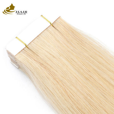 Blonde Mini Tape em Extensões de Cabelo para Cabelos Indígenas Raw Odm