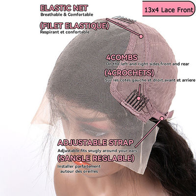 Cabelo humano 8 polegadas sem branqueamento