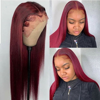 130% Densidade Perucas personalizadas de cabelo humano preto natural 28 polegadas branqueado