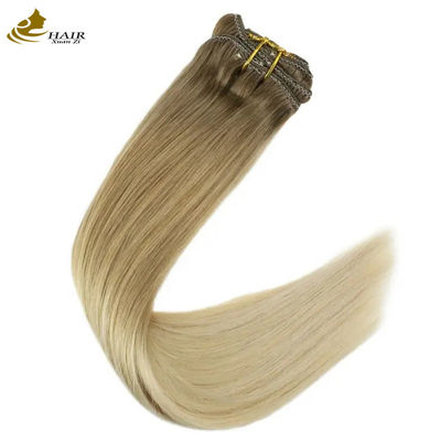 Extensões de cabelo de cavalo humano personalizadas 120 gramas
